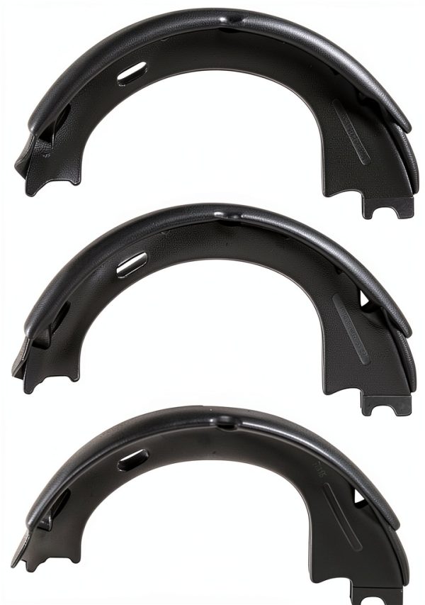 Detroit Axle Rear Parking Brake Shoes Kit-4