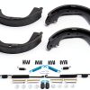 Power Stop Drum Brake Shoes OEM Rear-1