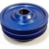 CYHRACING Engine Crankshaft Pulley 6061 T-6 Billet Aluminum-0