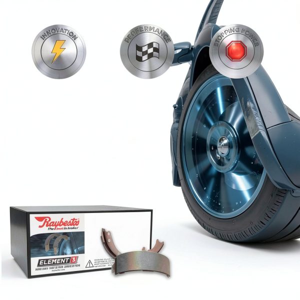 Raybestos Parking Brake Shoe for Nissan Titan-4