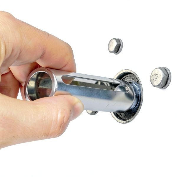 MOXRUQ Crankshaft Pulley Adapter Stainless Steel-2