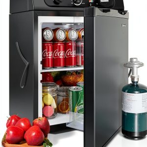 Smad 3 Way RV Fridge Compact Refrigerator-0