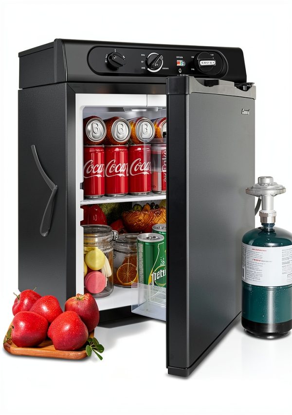 Smad 3 Way RV Fridge Compact Refrigerator-0