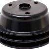 Small Block Chevy Crankshaft Pulley SHLPDFM Black Steel-0