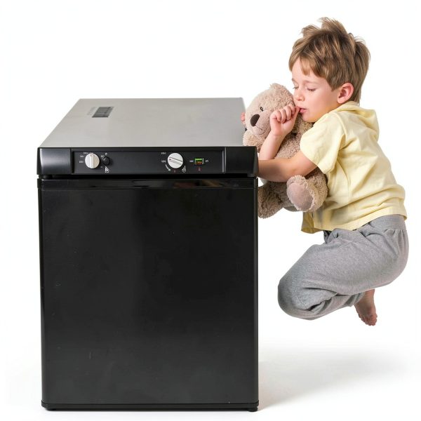 Smad 3 Way RV Fridge 12V 110V LPG Compact Refrigerator-3