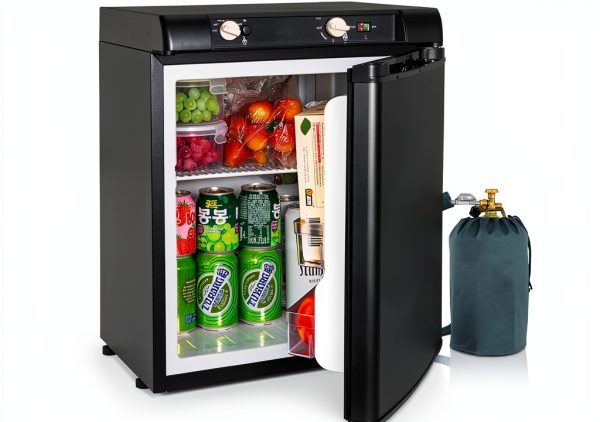 Smad 3 Way RV Fridge 12V 110V LPG Compact Refrigerator-0