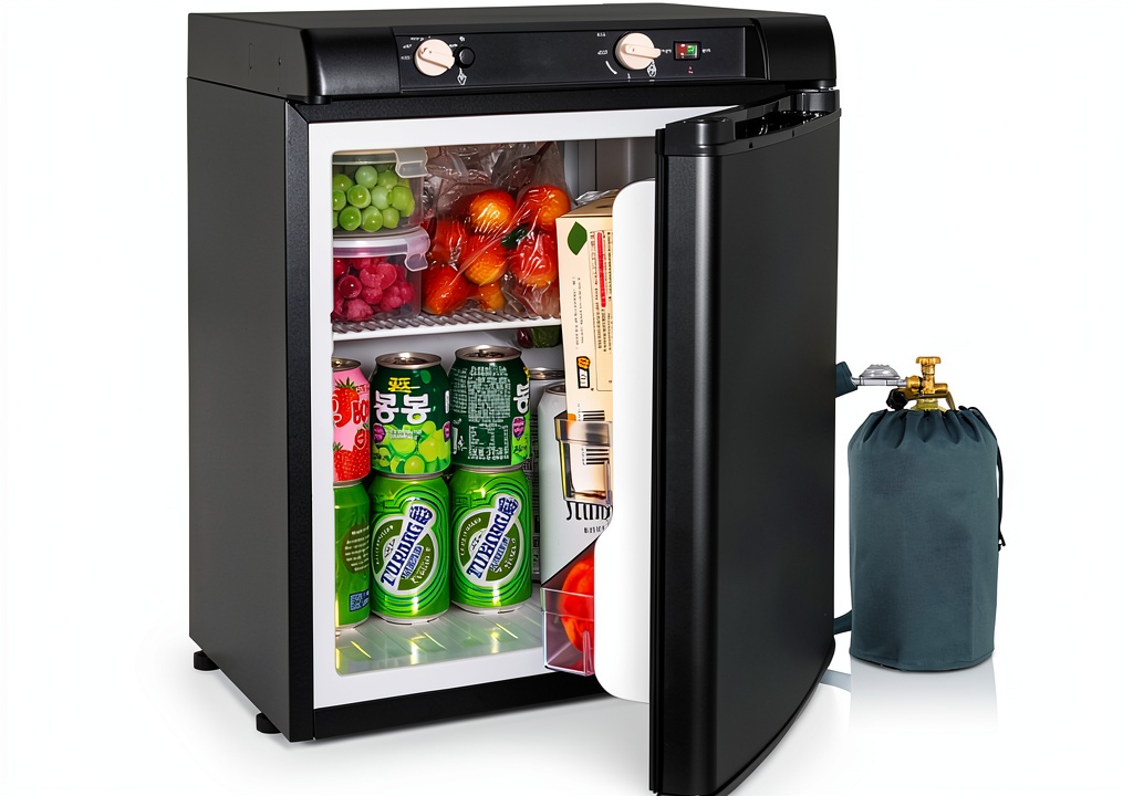 Smad 3 way RV fridge