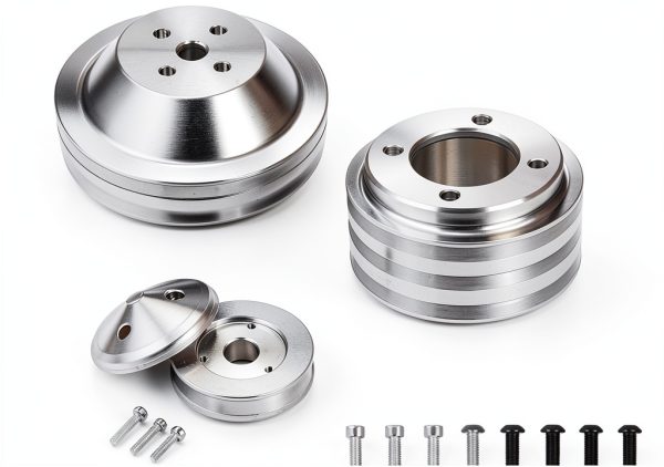 WeiSen 3/8 inch Belt Pulley Kit for Ford Engines-0
