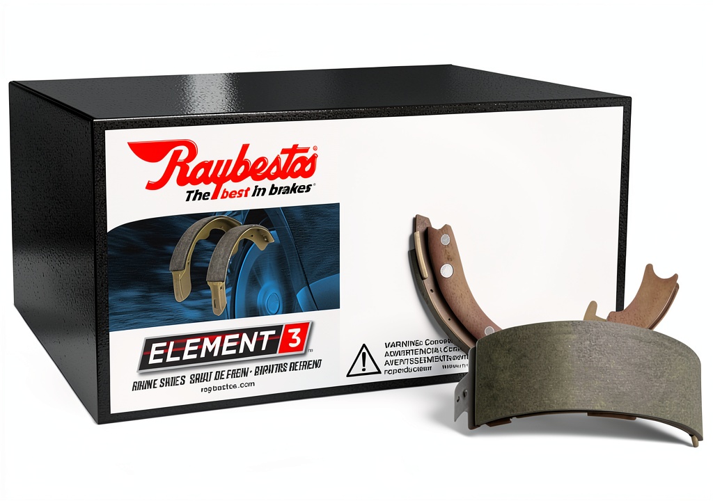 Raybestos parking brake shoe installation