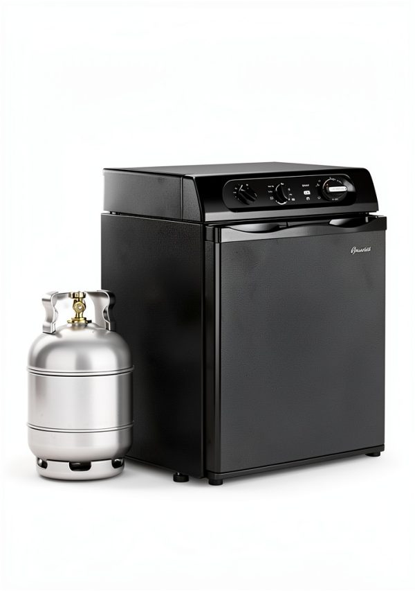 Smad 3 Way RV Fridge Compact Refrigerator-4