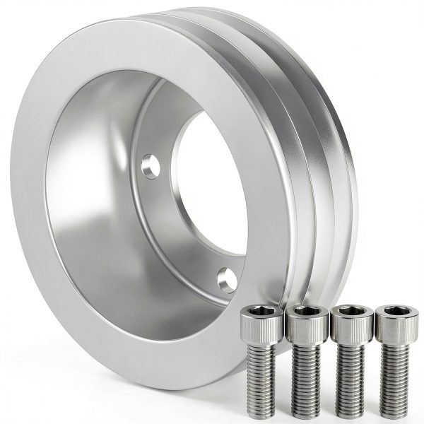 Ford Crankshaft Pulley Billet Aluminum 1969-Up 302 351W-0