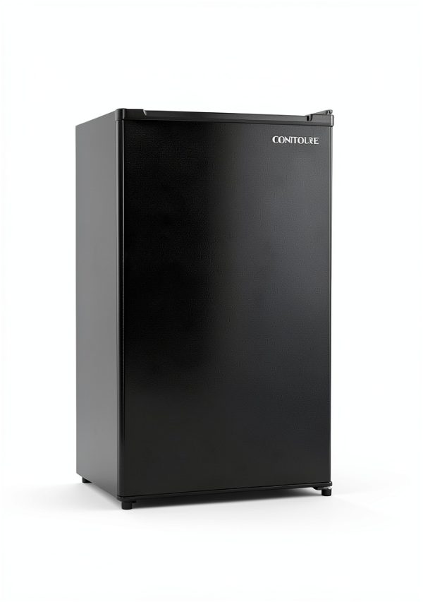 Contoure 3.3 Cu Ft RV Refrigerator R-330BK-12V Black Compact-1