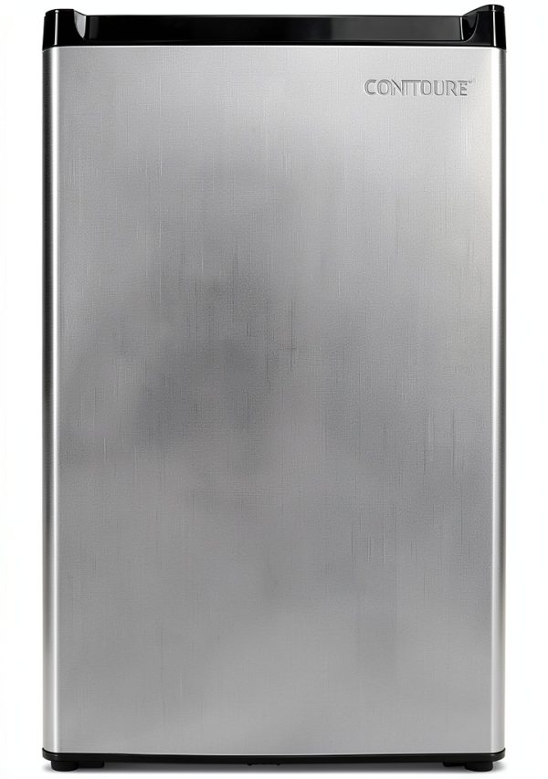 RV Refrigerator CONTOURE R-330SS-12V 3.3 cu ft Stainless Steel Compact-0