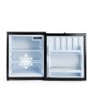 Techomey 2.2 Cu.Ft Built-In RV Refrigerator Model HSP-60BY1-FBA Black-1