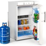Smad DSG-100D1U-A 3.5 Cu Ft RV Refrigerator White Portable Low Noise-0