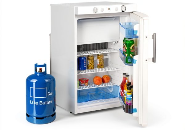 Smad DSG-100D1U-A 3.5 Cu Ft RV Refrigerator White Portable Low Noise-0