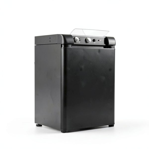 Smad 1.4 Cu.Ft 3‑Way Propane RV Refrigerator Black Model FBM‑DSG‑40B2U-3