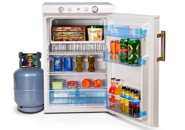SMETA RV Refrigerator T-DXG101-US Compact Frost Free Portable 3.7 Cu-0