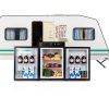 Mojgar 3753150 Silver RV Refrigerator with Shelves-5