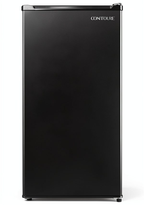 Contoure 3.3 Cu Ft RV Refrigerator R-330BK-12V Black Compact-0