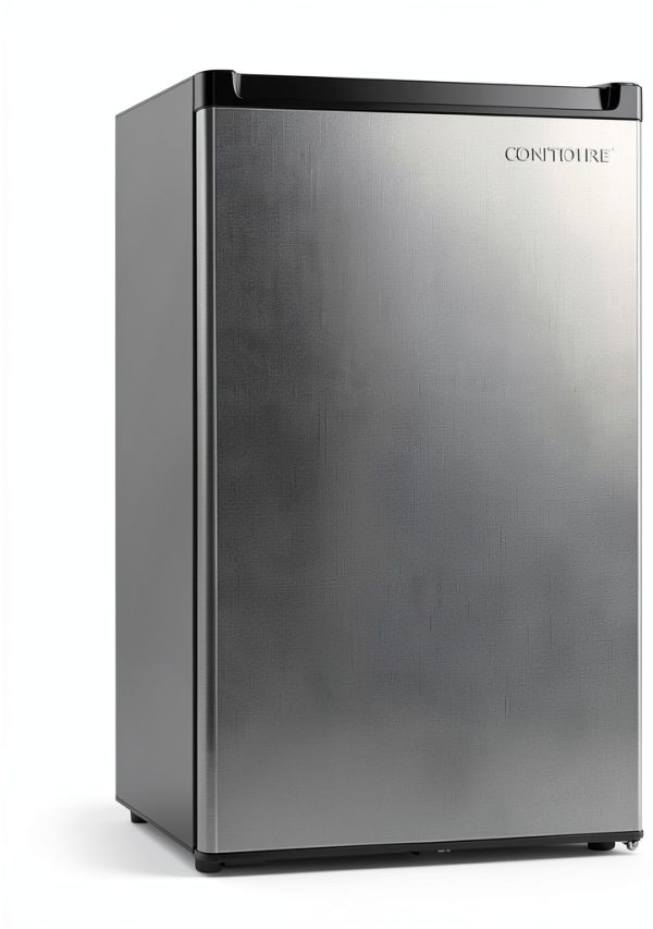 RV Refrigerator CONTOURE R-330SS-12V 3.3 cu ft Stainless Steel Compact-2