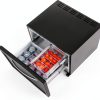 Drawer Refrigerator Techomey Compact 1.5 CuFt Black Model-0