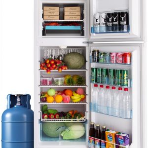 SMETA RV Propane Refrigerator TDD-390-US 14.1 Cu.ft Dual Power-0
