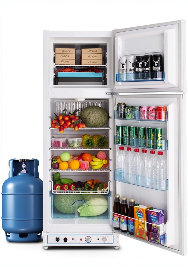 SMETA RV Propane Refrigerator TDD-390-US 14.1 Cu.ft Dual Power-0