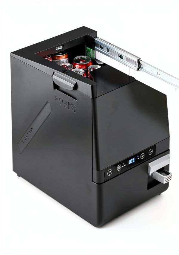 BODEGA 12V Drawer Refrigerator D31A-BK Black 31L RV Portable Cooler-6