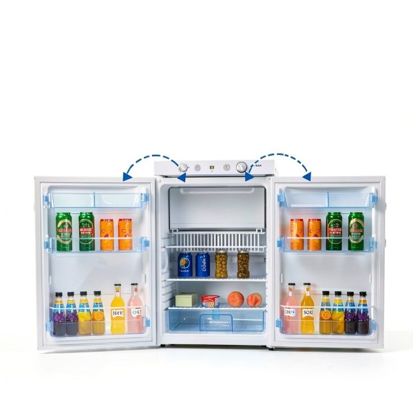 SMETA RV Refrigerator T-DXG101-US Compact Frost Free Portable 3.7 Cu-3