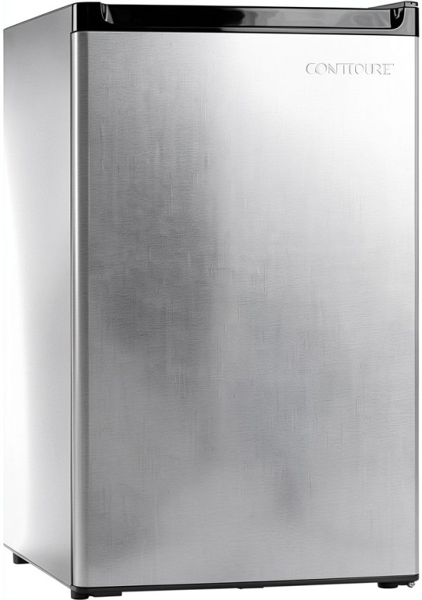 RV Refrigerator CONTOURE R-330SS-12V 3.3 cu ft Stainless Steel Compact-1