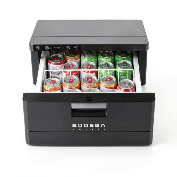 BODEGA 12V Drawer Refrigerator D31A-BK Black 31L RV Portable Cooler-8