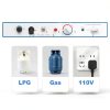 SMETA RV Propane Refrigerator TDD-390-US 14.1 Cu.ft Dual Power-3