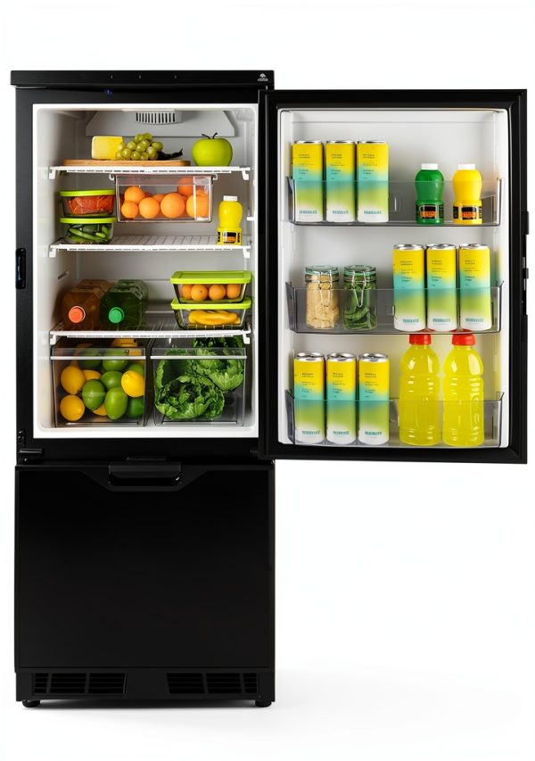 NORCOLD INC Compact RV Refrigerator Model N2175BPR 6.2 Cu Ft Dual Door-1