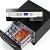 Drawer Refrigerator Techomey Compact 1.5 CuFt Black Model-3