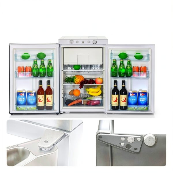 Smad DSG-100D1U-A 3.5 Cu Ft RV Refrigerator White Portable Low Noise-3