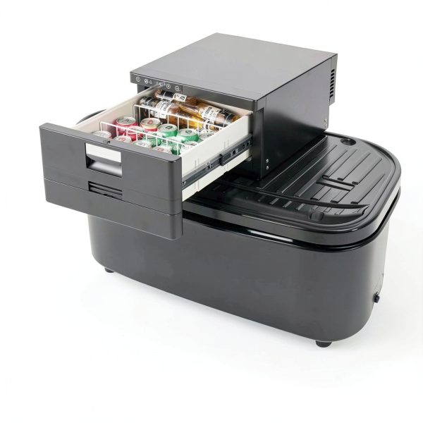 BODEGA 12V Drawer Refrigerator D31A-BK Black 31L RV Portable Cooler-7