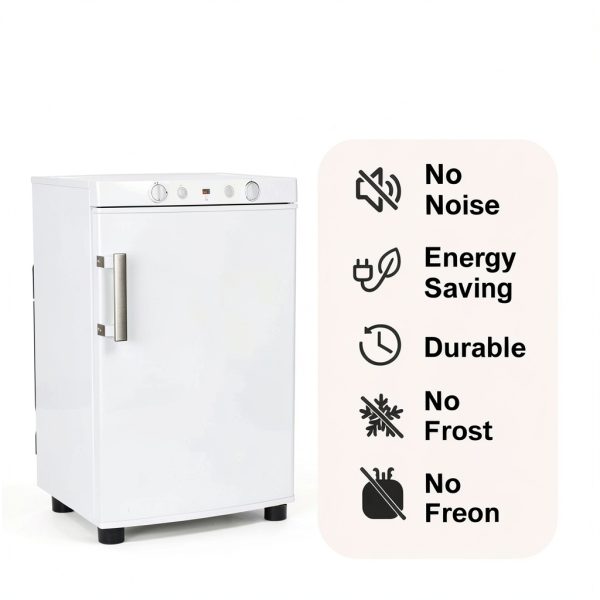 SMETA RV Refrigerator T-DXG101-US Compact Frost Free Portable 3.7 Cu-5