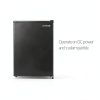 Contoure 3.3 Cu Ft RV Refrigerator R-330BK-12V Black Compact-2