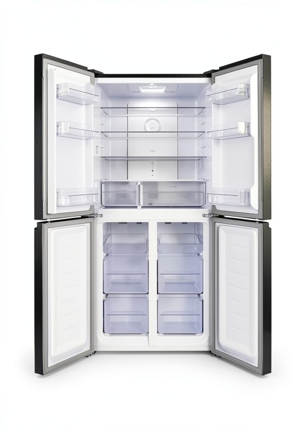 RV Refrigerator CONTOURE French Door 15.5 Cu Ft Black Model R-1540GBK-3