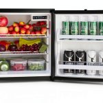 Techomey 2.2 Cu.Ft Built-In RV Refrigerator Model HSP-60BY1-FBA Black-0