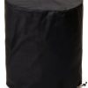 Outdoor Propane Fire Pit Table BAIDE HOME 22" Classic Gray 40,000 BTU-5