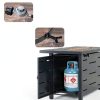Outdoor Propane Fire Pit 43 Inch Walsunny Fire Table Lid and Cover-5