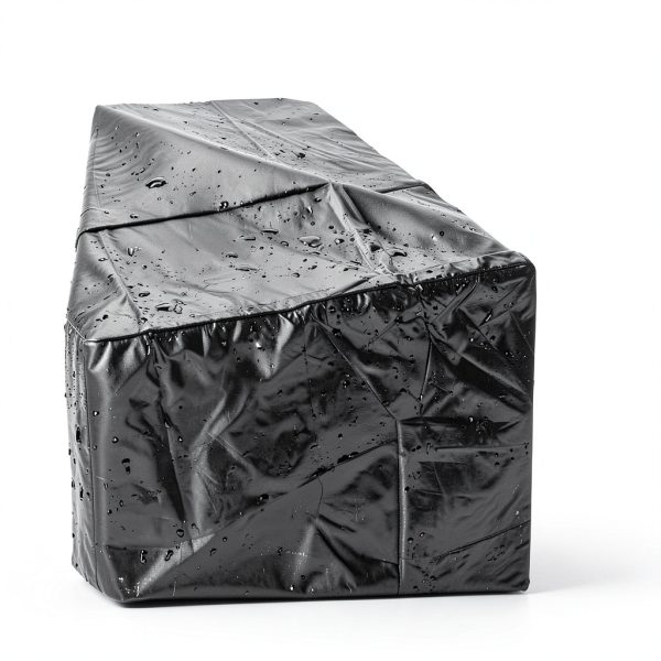 Fire Pit Tuoze 32 Inch Outdoor Metal Table with Waterproof Cover Black-5