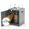20" Smokeless Propane Fire Pit Table Electactic 50k BTU Lava Rocks-4