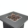 GasOne Propane Fire Pit Outdoor Heater – 28-inch Large Tabletop Fire Pit for Outdoor Use – 52,750 BTU Gas Fire Pit with Lava Rocks and Fire Pit Cover Lid – Warmth and Ambiance-2